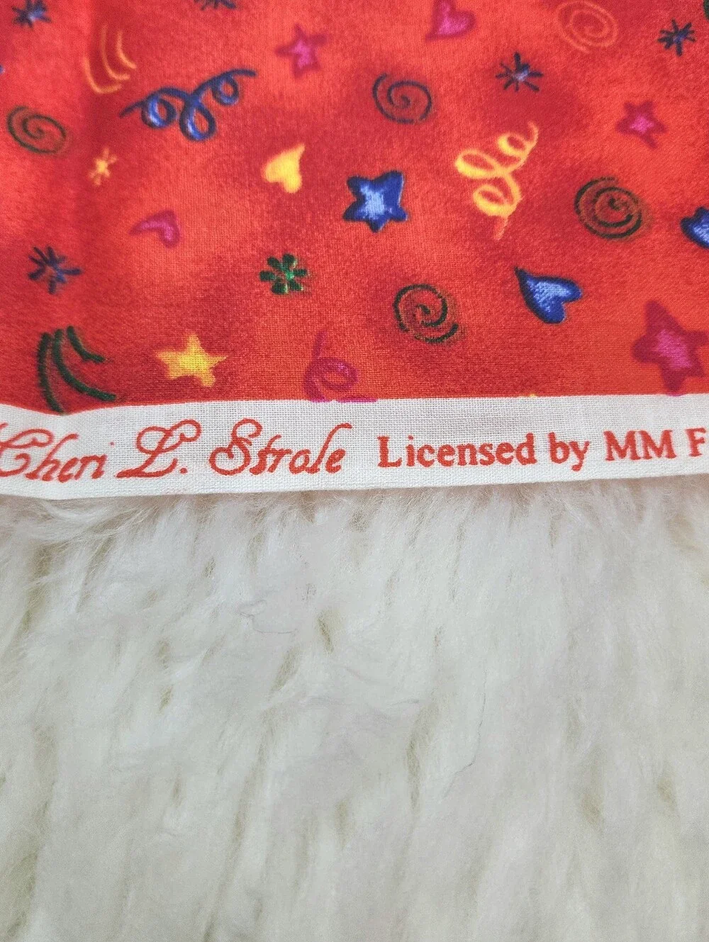 Locomotion Jelly Bean Junction Cheri L. Strale Vintage Cotton Fabric